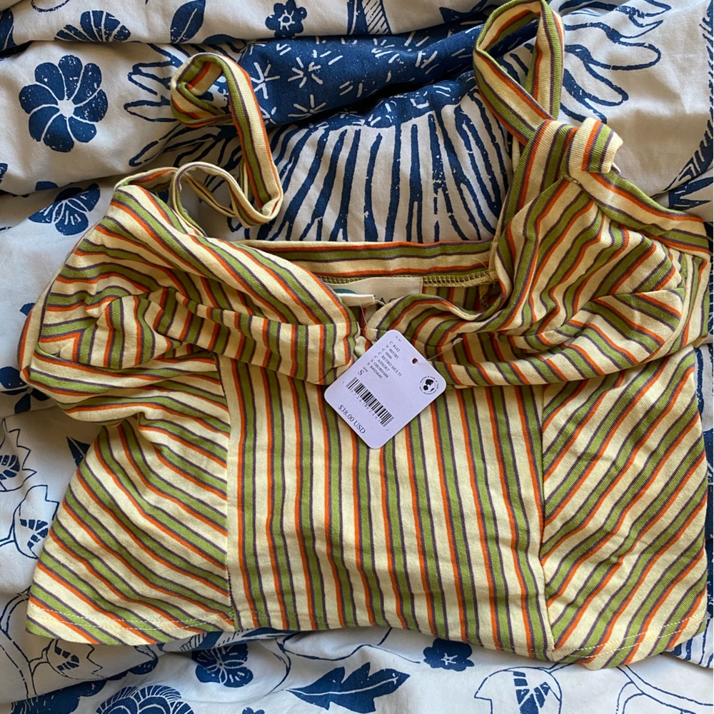 FP BEACH NWT Striped Tank